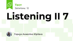 Listening II 7 