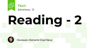 Reading - 2