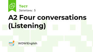 A2 Four conversations (Listening)