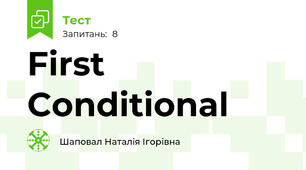 First Conditional