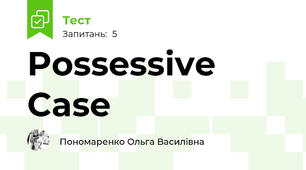 Possessive Case