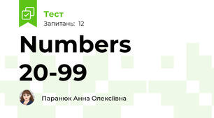 Numbers 20-99