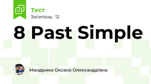 8 Past Simple