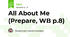 All About Me (Prepare, WB p.8)