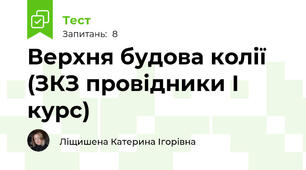 Верхня будова колії (ЗКЗ провідники І курс)
