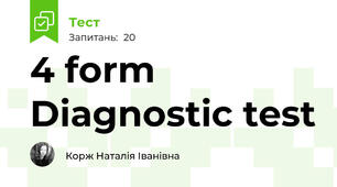 4 form Diagnostic test