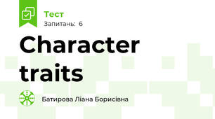 Character traits