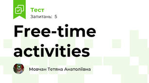 Free-time activities