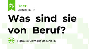 Was  sind  sie  von  Beruf?