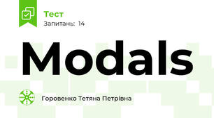 Modals