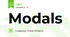 Modals