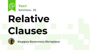 Relative Clauses