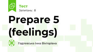 Prepare 5 (feelings)