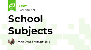 School Subjects