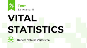 VITAL STATISTICS