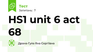 HS1 unit 6 act 68