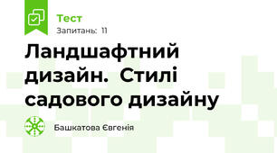 Ландшафтний дизайн.  Стилі садового дизайну