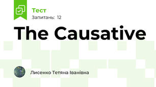 The Causative 
