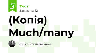 (Копія) Much/many