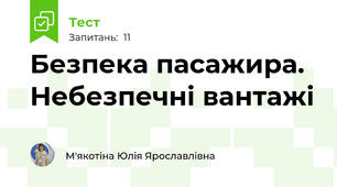 Безпека пасажира. Небезпечні вантажі