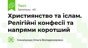 Християнство та іслам. Релігійні конфесії та напрями коротший