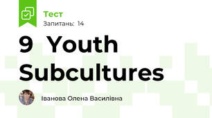 9  Youth Subcultures