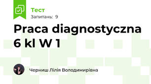 Praca diagnostyczna 6 kl W 1