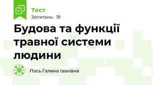 Будова та функції травної системи людини