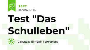 Test "Das Schulleben"