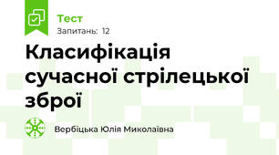 Класифікація сучасної стрілецької зброї