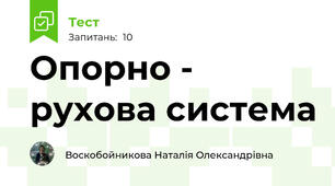 Опорно - рухова система