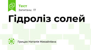 Гідроліз солей