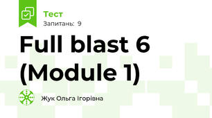 Full blast 6 (Module 1)