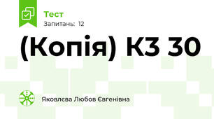 (Копія) К3 30