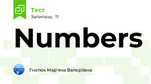 Numbers 
