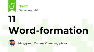 11 Word-formation