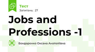 Jobs and Professions -1