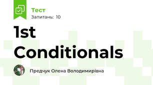 1st Conditionals