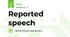 Reported speech