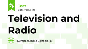 Television and Radio
