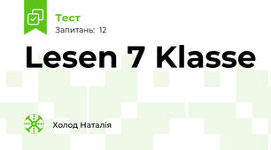 Lesen 7 Klasse