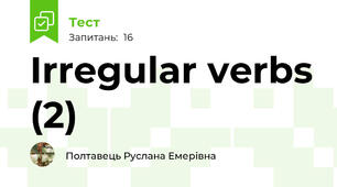 Irregular verbs (2)