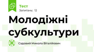 Молодіжні субкультури