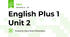 English Plus 1 Unit 2