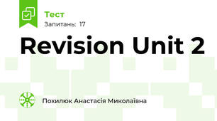 Revision Unit 2 
