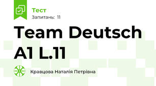 Team Deutsch A1 L.11 