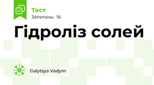 Гідроліз солей