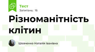 Різноманітність клітин