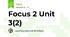 Focus 2 Unit 3(2)