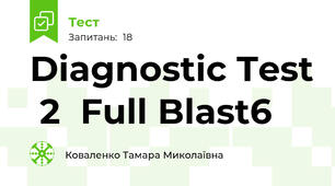 Diagnostic Test  2  Full Blast6